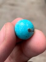Voluminous Afghan Turquoise Cabochon – 12.25 Carats of Natural Splendor - Image 9