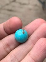 Voluminous Afghan Turquoise Cabochon – 12.25 Carats of Natural Splendor - Image 10