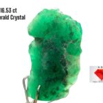 16.53ct Emerald Crystal from Swat Valley (20x12x10mm) – Rare Natural Green Beauty