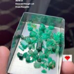 29.10ct Panjshir Emerald Rough Lot: Natural Green Gemstone