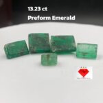 Unlocking the Potential of a 13.23ct Preform Emerald Lot from Panjshir