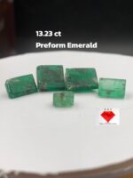 Unlocking the Potential of a 13.23ct Preform Emerald Lot from Panjshir