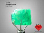 A Delicate 7.10-Carat Swat Emerald Crystal — Nature’s Precision in Green