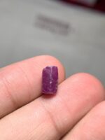 4.690ct African Ruby Crystal – Elegant Natural Red with Strong Shape & Saturation - Image 2