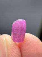 4.690ct African Ruby Crystal – Elegant Natural Red with Strong Shape & Saturation - Image 3