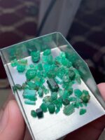 29.10ct Panjshir Emerald Rough Lot: Natural Green Gemstone - Image 7