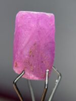 4.690ct African Ruby Crystal – Elegant Natural Red with Strong Shape & Saturation - Image 8