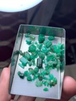 29.10ct Panjshir Emerald Rough Lot: Natural Green Gemstone - Image 9