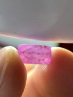 4.690ct African Ruby Crystal – Elegant Natural Red with Strong Shape & Saturation - Image 9