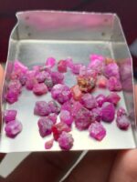 46.05ct Afghan Ruby Rough Lot: Untouched Crimson Brilliance - Image 2