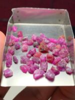 46.05ct Afghan Ruby Rough Lot: Untouched Crimson Brilliance - Image 7