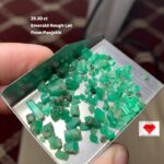 A Distinctive Panjshir Treasure: 29.20ct Emerald Rough Lot