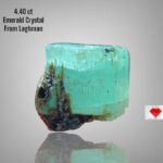 4.40ct Emerald Crystal from Laghman – A Compact Afghan Treasure in Raw Perfection