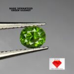 Rare 0.350 ct Demantoid Green Garnet from Khuzdar, Balochistan