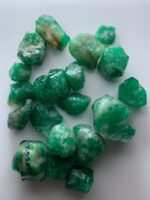 Swat Emerald Rough: 106.58ct Raw Green Crystals Lot - Image 3