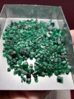 188.40ct Swat Emerald Rough Lot – Natural Green Gems from Pakistan - Image 6