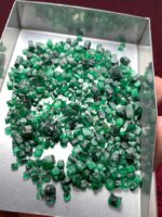 188.40ct Swat Emerald Rough Lot – Natural Green Gems from Pakistan - Image 8