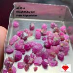 Magnificent 40.10ct Afghanistan  Ruby Crystal: A Collector's Treasure