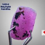 4.690ct Natural Ruby Crystal from Africa – Untreated Collector’s Gem (10.04 × 6.91 × 6.47 mm)