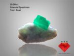 39.30 ct Swat Emerald Specimen: Monumental Scale in Natural Crystal Form