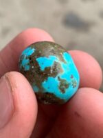 Radiant Afghan Turquoise: A 31.32 ct Cabochon Gem - Image 4