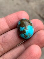 Radiant Afghan Turquoise: A 31.32 ct Cabochon Gem - Image 6