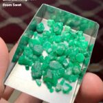 43.45 Carat Swat Valley Emerald Rough Lot – Genuine Raw Gemstone
