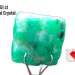 17.51ct Afghan Emerald Crystal: Natural Gemstone
