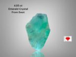 Brilliant 4.65ct Swat Emerald Crystal – Natural Untreated Gemstone