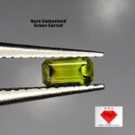 Rare 0.192 ct Demantoid Green Garnet from Khuzdar, Balochistan