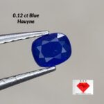 Exquisite 0.12 Carat Hauyne Gemstone from Afghanistan