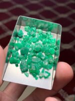 43.45 Carat Swat Valley Emerald Rough Lot – Genuine Raw Gemstone - Image 14