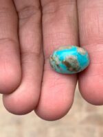 12.20ct Stunning Afghan Turquoise Cabochon - Image 3