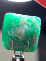 17.51ct Afghan Emerald Crystal: Natural Gemstone - Image 4