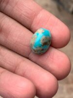 12.20ct Stunning Afghan Turquoise Cabochon - Image 4