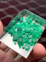 43.45 Carat Swat Valley Emerald Rough Lot – Genuine Raw Gemstone - Image 6
