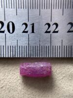 6.365ct Natural Afghan Ruby Crystal – Untreated Elongated Gemstone - Image 7