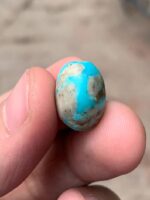 12.20ct Stunning Afghan Turquoise Cabochon - Image 8