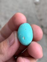 Impressive Afghan Turquoise Cabochon: 23.40 Carats of Natural Brilliance - Image 10