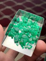 43.45 Carat Swat Valley Emerald Rough Lot – Genuine Raw Gemstone - Image 10