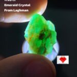 11.20ct Laghman Emerald Crystal – Rare Afghan Gemstone with Bold Dimensions
