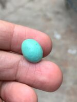 The Allure of Afghan Turquoise: A 6.75 ct Cabochon Gemstone - Image 2