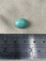The Allure of Afghan Turquoise: A 6.75 ct Cabochon Gemstone - Image 8