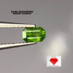 Rare 0.215 ct Demantoid Green Garnet from Khuzdar, Balochistan