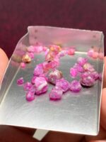 32.60ct Afghan Ruby Rough Lot – Natural Uncut Stones (Avg. Size: 9.30×7.33×6.95 mm) - Image 2