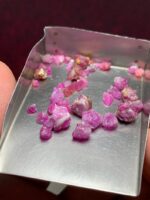 32.60ct Afghan Ruby Rough Lot – Natural Uncut Stones (Avg. Size: 9.30×7.33×6.95 mm) - Image 3