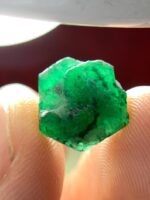 5.95 ct Natural Emerald Crystal – 12.49 × 11.27 × 6.20 mm Swat Valley Treasure - Image 3