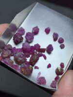 32.60ct Afghan Ruby Rough Lot – Natural Uncut Stones (Avg. Size: 9.30×7.33×6.95 mm) - Image 5