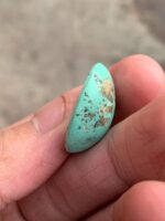 Exquisite Afghan Turquoise Cabochon: 24.32 Carats of Natural Splendor - Image 7
