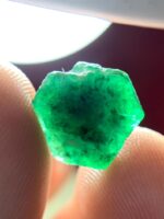 5.95 ct Natural Emerald Crystal – 12.49 × 11.27 × 6.20 mm Swat Valley Treasure - Image 9